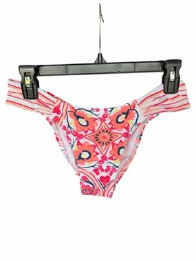ROXY Swim Colorful Floral Print Bikini Bottom size medium